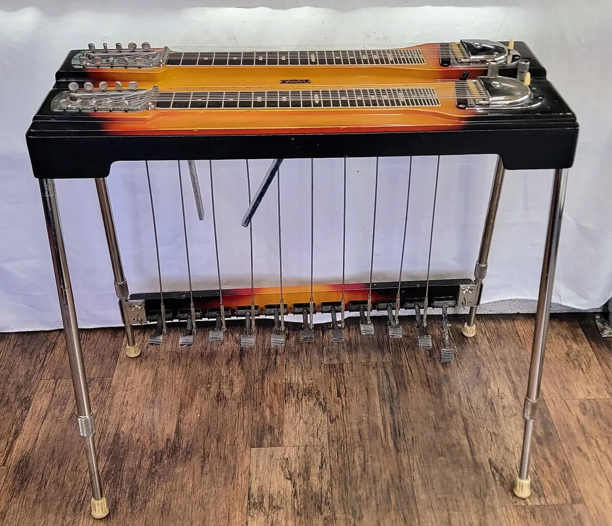 1960's Rare Fender Double Neck Pedal 2000 Lap Steel Guitar 1960's Rare Fender Double Neck Pedal 2000 Lap Steel Guitar