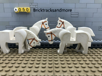 LEGO  4393C01PB04 Horse Classic Horse - 4-Piece White