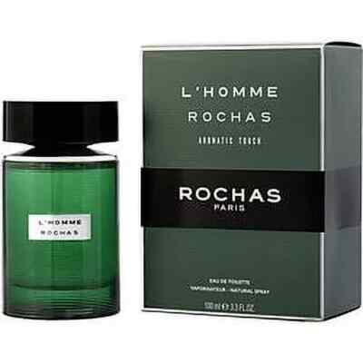 Rochas Men's Aromatic Touch EDT 3.4 oz-100 ml  Spray New & Sealed.