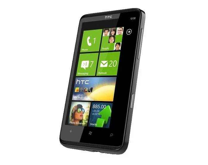 Teléfonos inteligentes HTC HD7 Negro