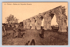 Cartolina d'epoca Frejus Ruines de l'Aqueduc Romain