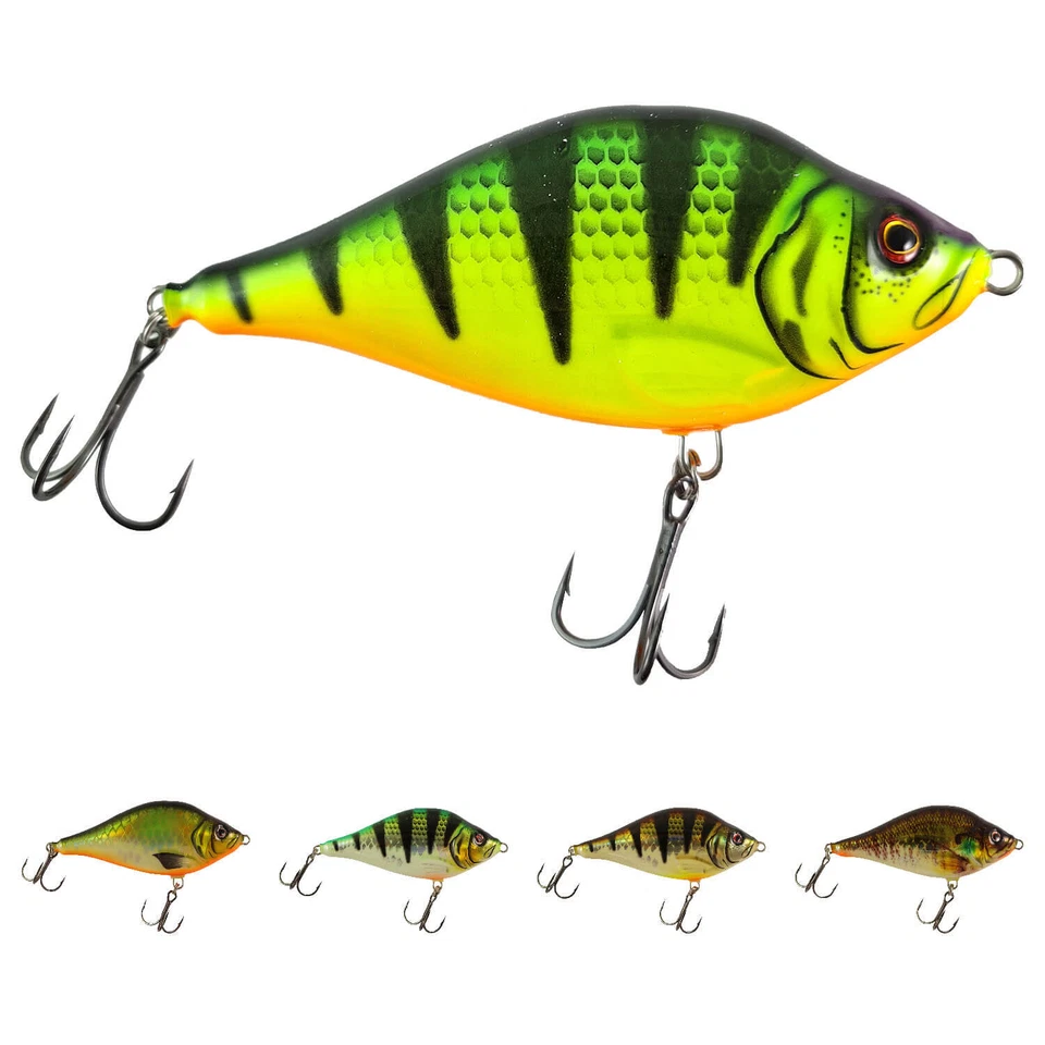 Hybrida Wobbler Jerkbait K1 9cm 30g Kunstköder Sinkend Barsch Hecht Zander - Bild 1 von 1