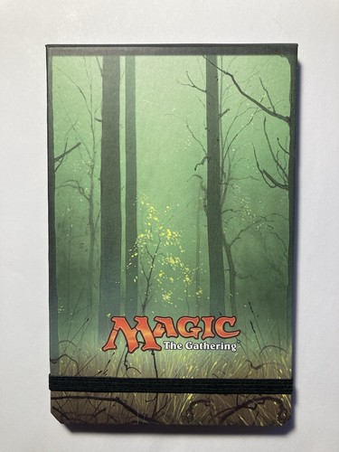 UNSTABLE FOREST GREEN MANA LIFEPAD LIFE COUNTER HARD COVER BOOKLET SCORE MTG