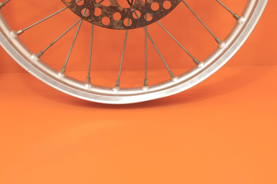 90-97 KX80 KX 80 1992 OEM Juego de ruedas delanteras traseras buje llanta radios rotor central 14/17 Foto 2 de 4