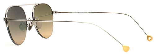 NATHALIE BLANC Otto 238 Palladium Gold Womens Gradient Sunglasses 49-19-142 - Picture 11 of 16