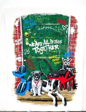 Mr. Brainwash silkscreen print signed Artist's Best Friend Printer Proof 2/5
