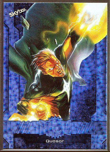 2024 SkyBox Marvel Metal Universe Avengers Grandiose #190 Quasar