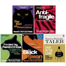 Nassim Nicholas Taleb Collection 5 Books Set Black Swan,Fooled by Randomness