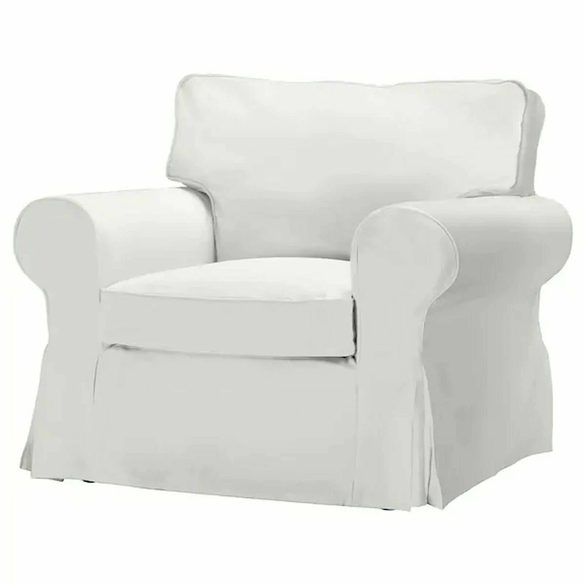 Ikea outlet white armchair
