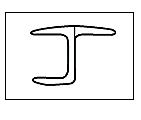 CRL PCC10118 'Y' Inline 180 Degree Panel Seal for 3/8" Glass - 118" Clear - Picture 5 of 5