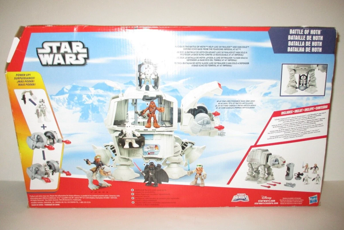 Star Wars Galactic Heroes Battle of Hoth Playset AT AT Walker w