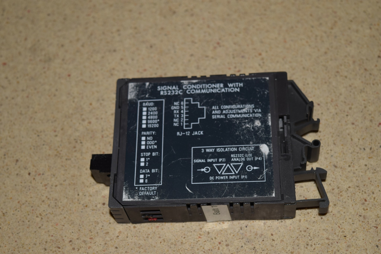 OMEGA SIGNAL CONDITIONER WITH RS232C COMMUNICATION DRNTC eBay