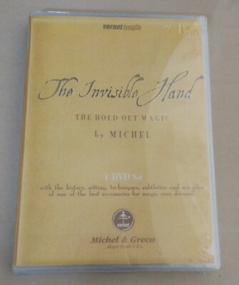 Sealed - The Invisible Hand (3 DVD set) by Michel Magic Trick 