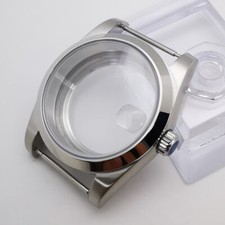 36mm/39mm polished bezel sapphire glass case fit nh35, nh36 miyota 8215 ETA 2824