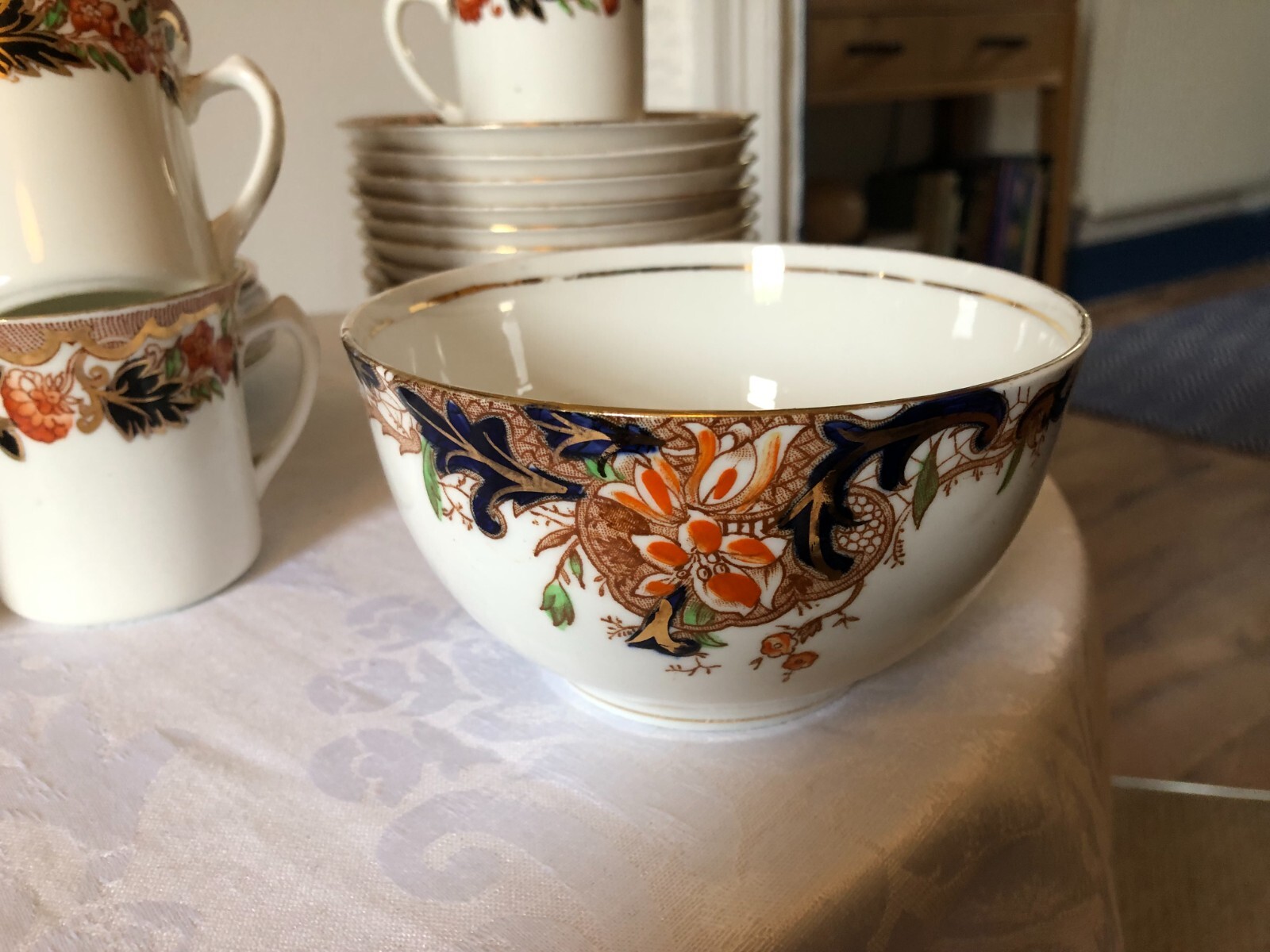 30 Pieces Vintage Sutherland Imari Art Bone China Tea Set eBay