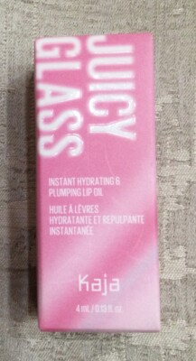 Kaja ~ 01 ROSE HIP SPRITZ ~ Pink Juicy Glass Lip Oil ~ 4ml ~ New Sealed In Box