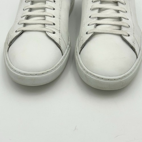 Oliver Cabell Low 1 Leather Sneakers White Size 39 US 6 Italy Made Retail $199 - Picture 3 of 8