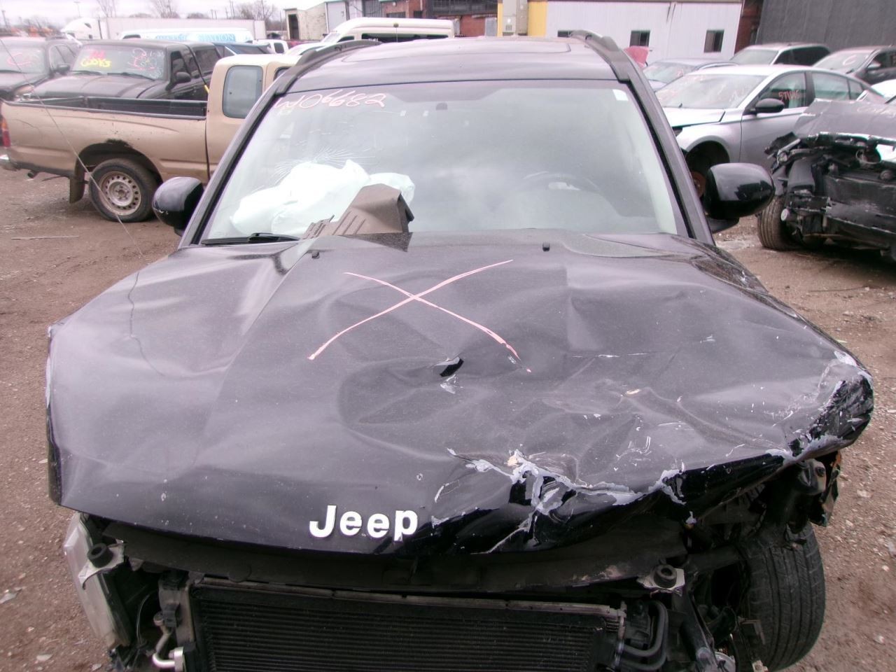 Air Cleaner Classic Style Vertical Rear Door Handle Fits 11-17 COMPASS 2069017