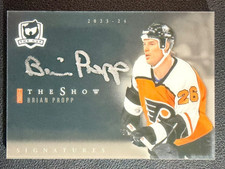 BRIAN PROPP 2023-24 UD The Cup The Show Black Autographs SP Signatures