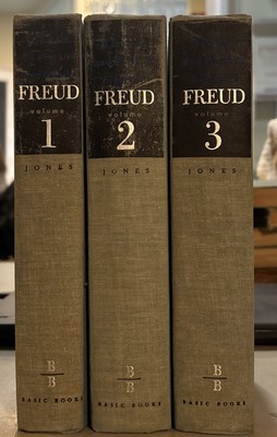 The Life & Work of Sigmund Freud by Ernest Jones, 1st Edition, HC, 1950s