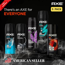AXE Body Spray Deodorant 150ml Assorted Variants  48H Freshness  Men 5PK
