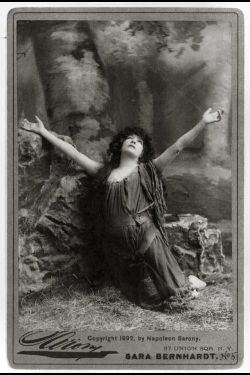 Photo:Sarah Bernhardt,1844-1923,French stage actress,film