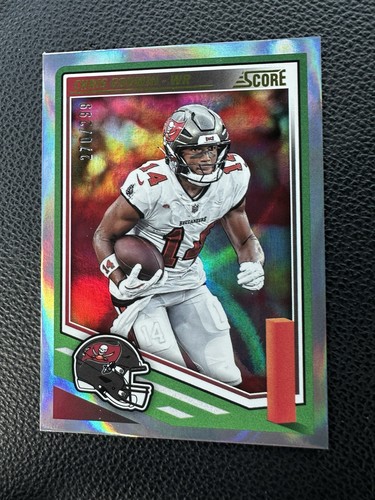 2025 Panini Score 🏈Silver HOLO Foil Parallel Chris Godwin /299 🔥💎Buccaneers