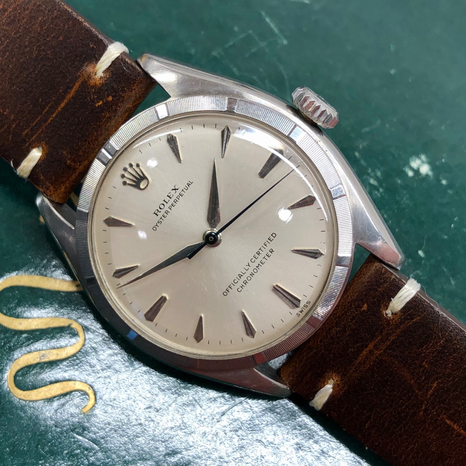 Rolex Oyster Perpetual 6085 "OCC" Stainless Steel Automatic Wristwatch