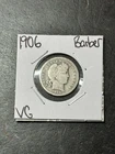 1906 P Barber Silver Dime Nice VG Very Good U.S. 10c Type Coin (Raw18817)