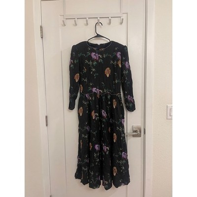 Vintage Herman Geist Whimseygoth Fairycore Maxi Dress Cottagecore