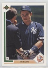 1991 Upper Deck Jim Leyritz #243 0c4