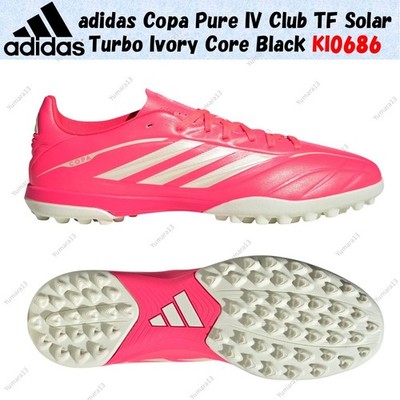 adidas Copa Pure IV Club TF Solar Turbo Ivory Core Black KI0686 Herren Gr.