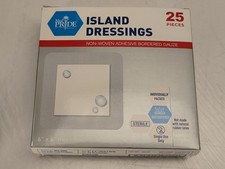 25 PCS MED PRIDE Adhesive Gauze Pads 6x6 Individually Packed Sterile Bandages