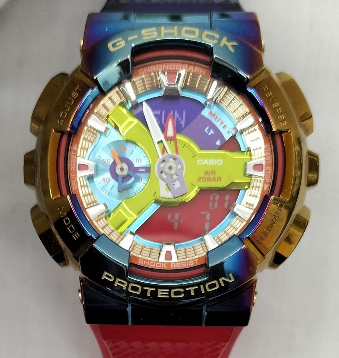 CASIO Rainbow G-Shock GM-110RB-2AJF Metal Covered Men's