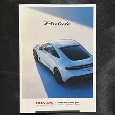 Honda Prelude 2025 Japan Edition Official Dealer Brochure Catalog JDM JP Spec