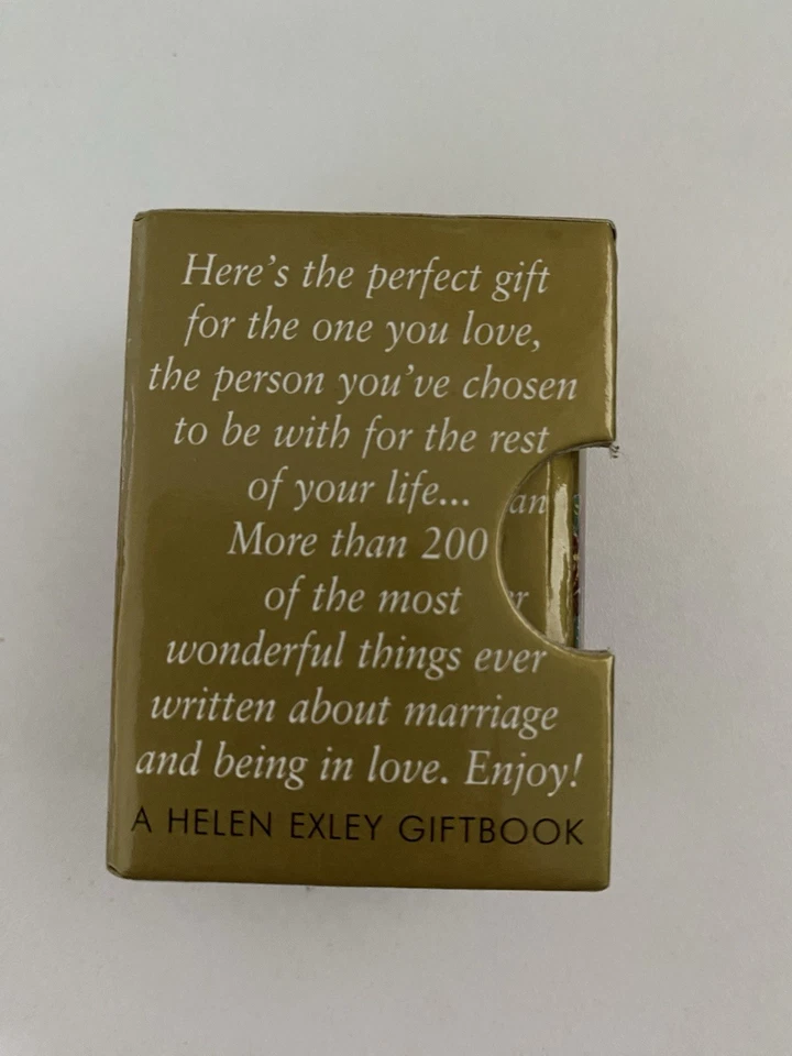 Marriage - the great gift: By Various, Hardcover, Very Good condition Mini Book - Image 4 of 4