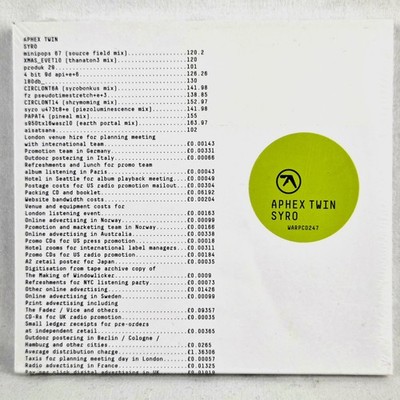 APHEX TWIN Syro CD NEW Sealed Digipak Warp Records Electronic Ambient IDM
