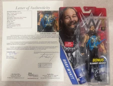 WWE BRAY WYATT  Signed Mattel WWE Basic Series 69  Action Figure JSA