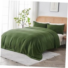 AiryWeight Tencel Duvet Cover, 100 Lyocell Derived from Twin/Twin XL Forest