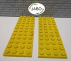 I12/19) Lego 2x 3029 Plate 4x12 Yellow Knights Pirates Star Wars Modular