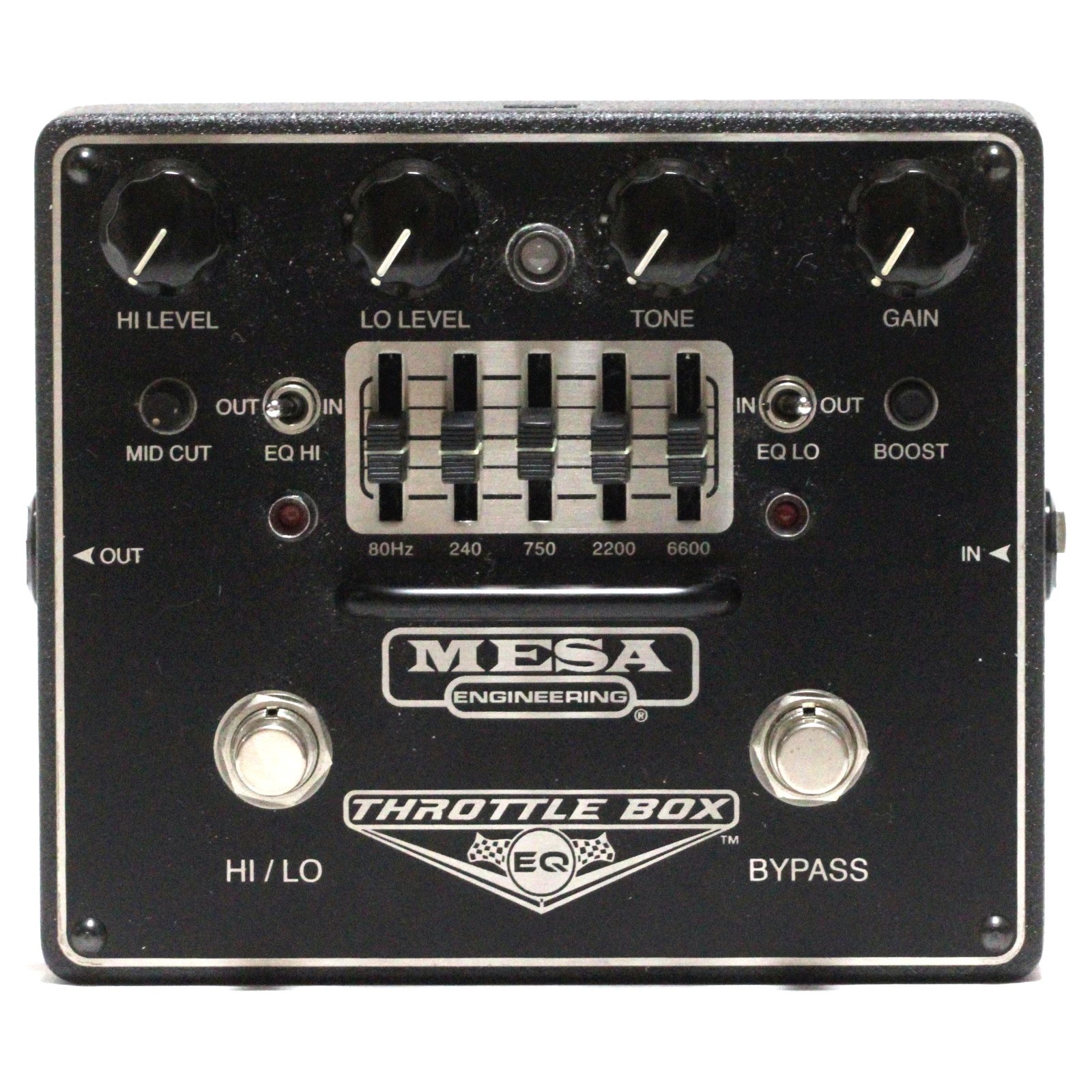MESA ENGINEERING THROTTLE BOX EQ Made in USA Mesa/Boogie Guitar Effect Pedal