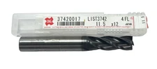 OSG 11.5mm Carbide End Mill 4 Flute CrN Coated