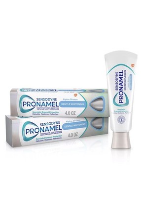 2 Pack Sensodyne Pronamel  Gentle Whitening Toothpaste Exp 7/2028