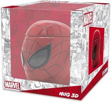 MARVEL SPIDER-MAN, 3D HEAD SHAPED MUG, COFFEE CUP, NEW IN BOX