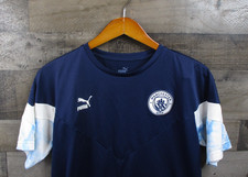 Manchester City Shirt Mens Medium Premier League Soccer Puma Football Jersey