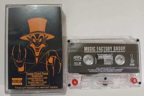 Insane Clown Posse ICP ringmaster 1994 2001  Ukraine Cassette  NM RAR Horrorcore