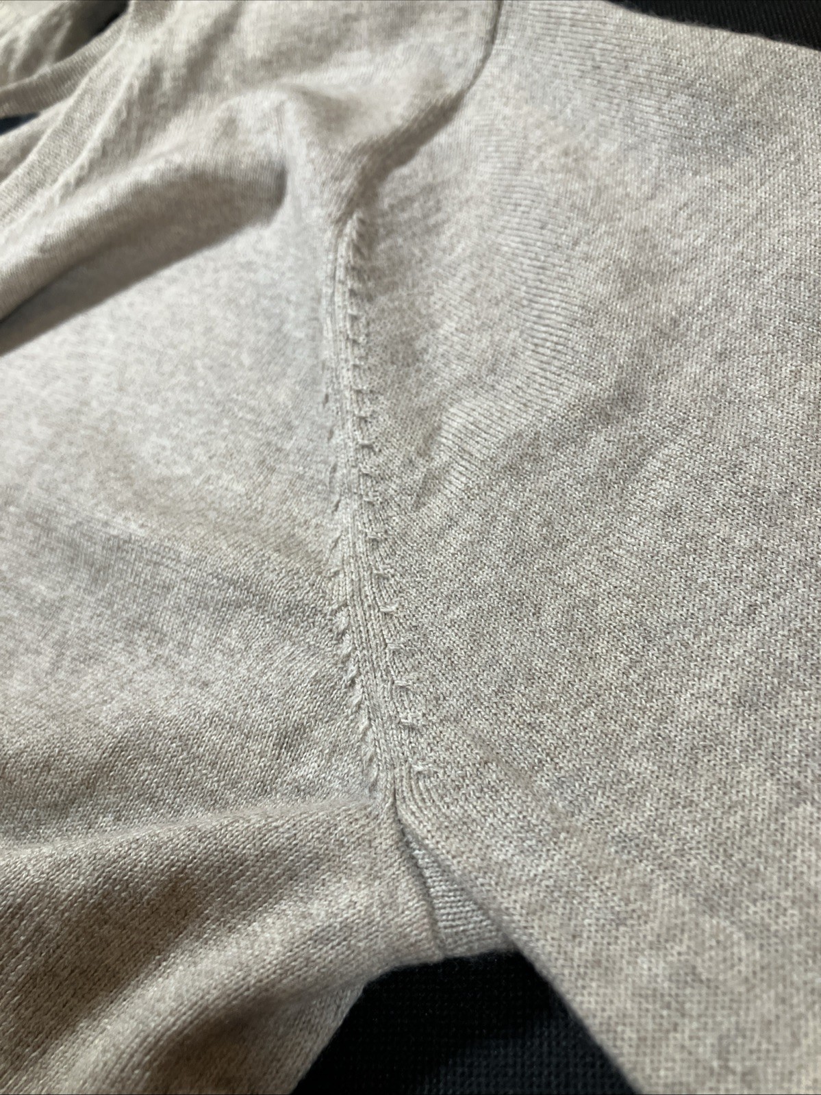 HOOK&ECHO Hook And Echo 100% wool pull over V-nec… - image 14