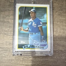 Topps 1989 Bo Jackson #540 Kansas City Royals Baseball Card