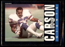 1985 Topps Harry Carson #114 New York Giants