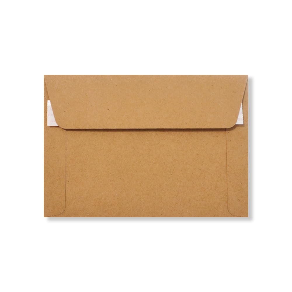 100 EcoSwift 6.5 x 4.5 Rigid Photo Mailers Stay Flats Brown Cardboard Envelopes